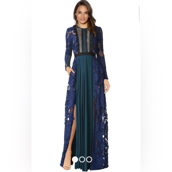 Self-Portrait Thea Maxi Gown - Picture 8 of 9